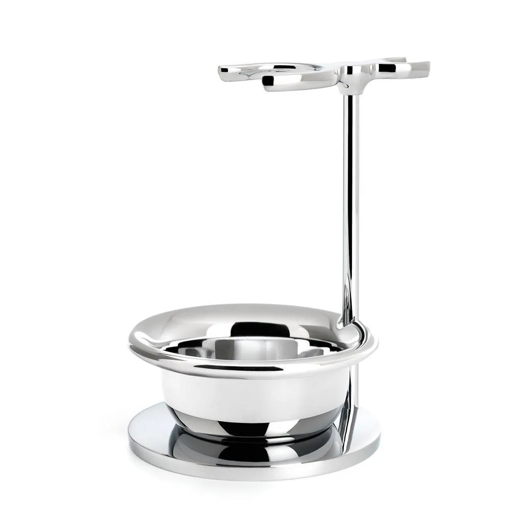 MÜHLE SOPHIST 4 Pc. Shaving Set, Silvertip Badger / Safety Razor, Porcelain