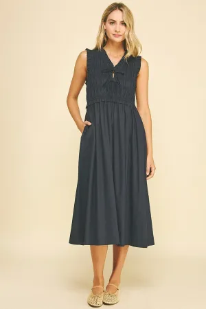 Minnie Midi Bow Dress