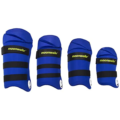 moonwalkr Endos Composite Cricket Thigh Guard (TGLHXS01, X-Small, Blue)