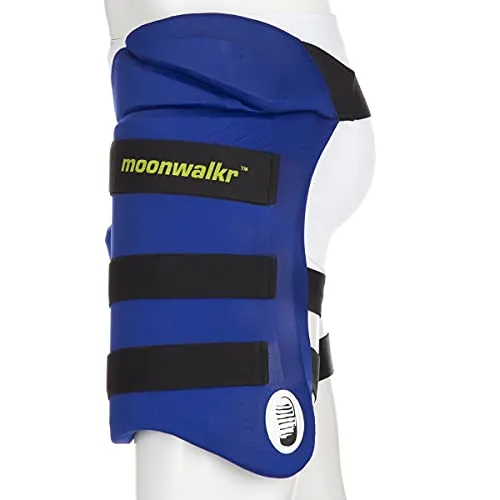 moonwalkr Endos Composite Cricket Thigh Guard (TGLHXS01, X-Small, Blue)
