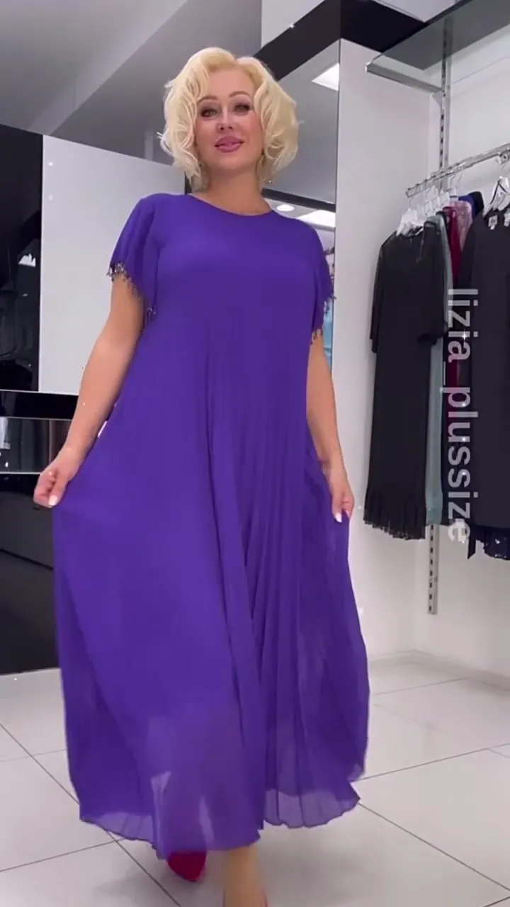 Naliya | Perfect Plus-Size Maxi Dress