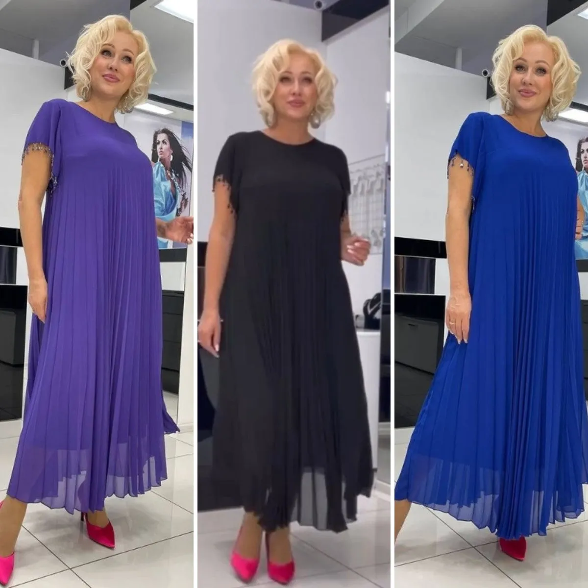 Naliya | Perfect Plus-Size Maxi Dress