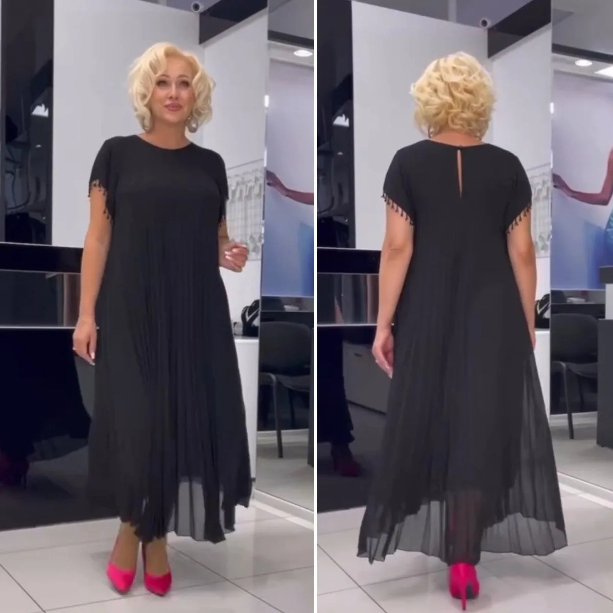 Naliya | Perfect Plus-Size Maxi Dress