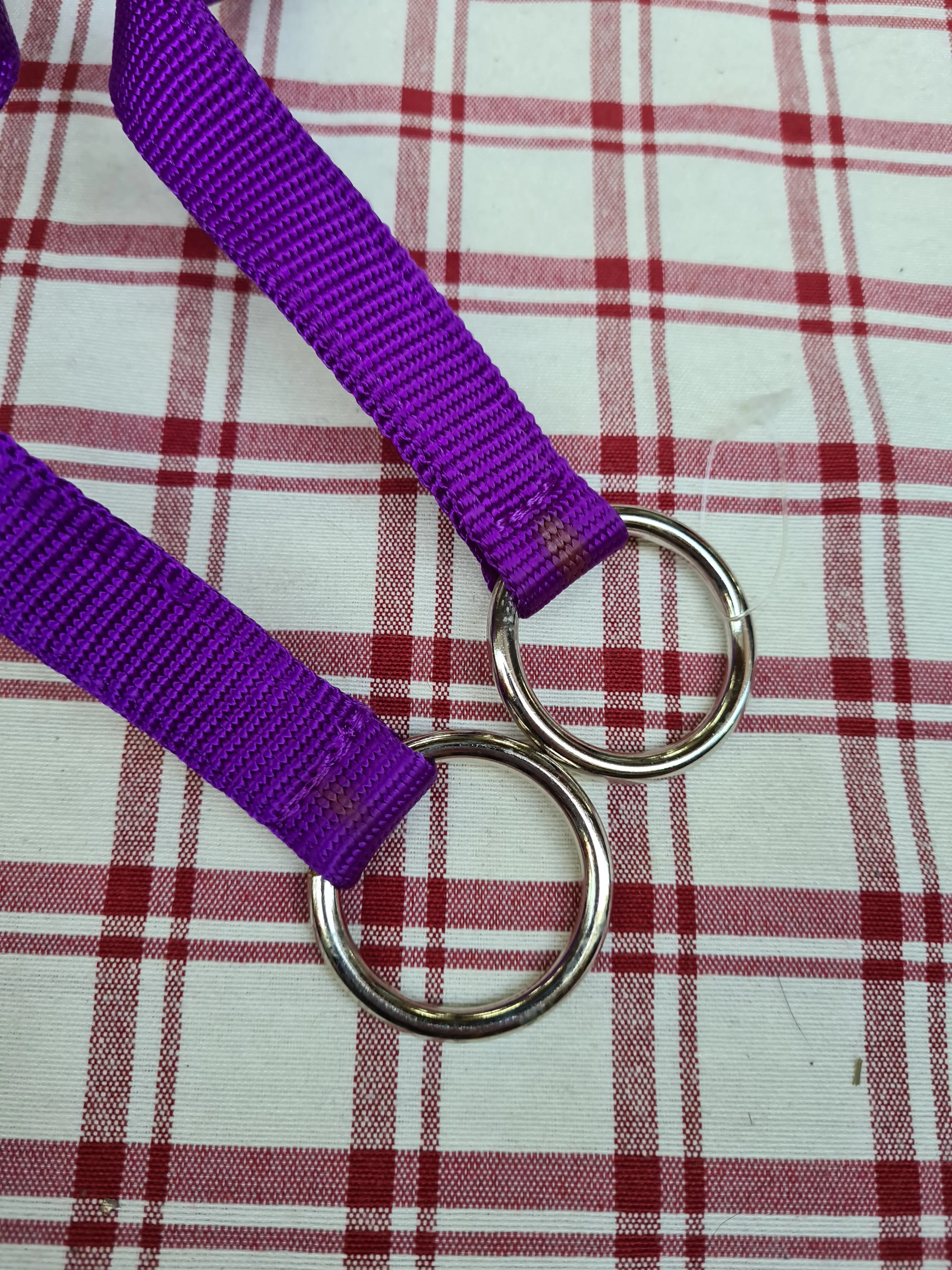 New requisite purple cotton running martingale size full FREE POSTAGE *