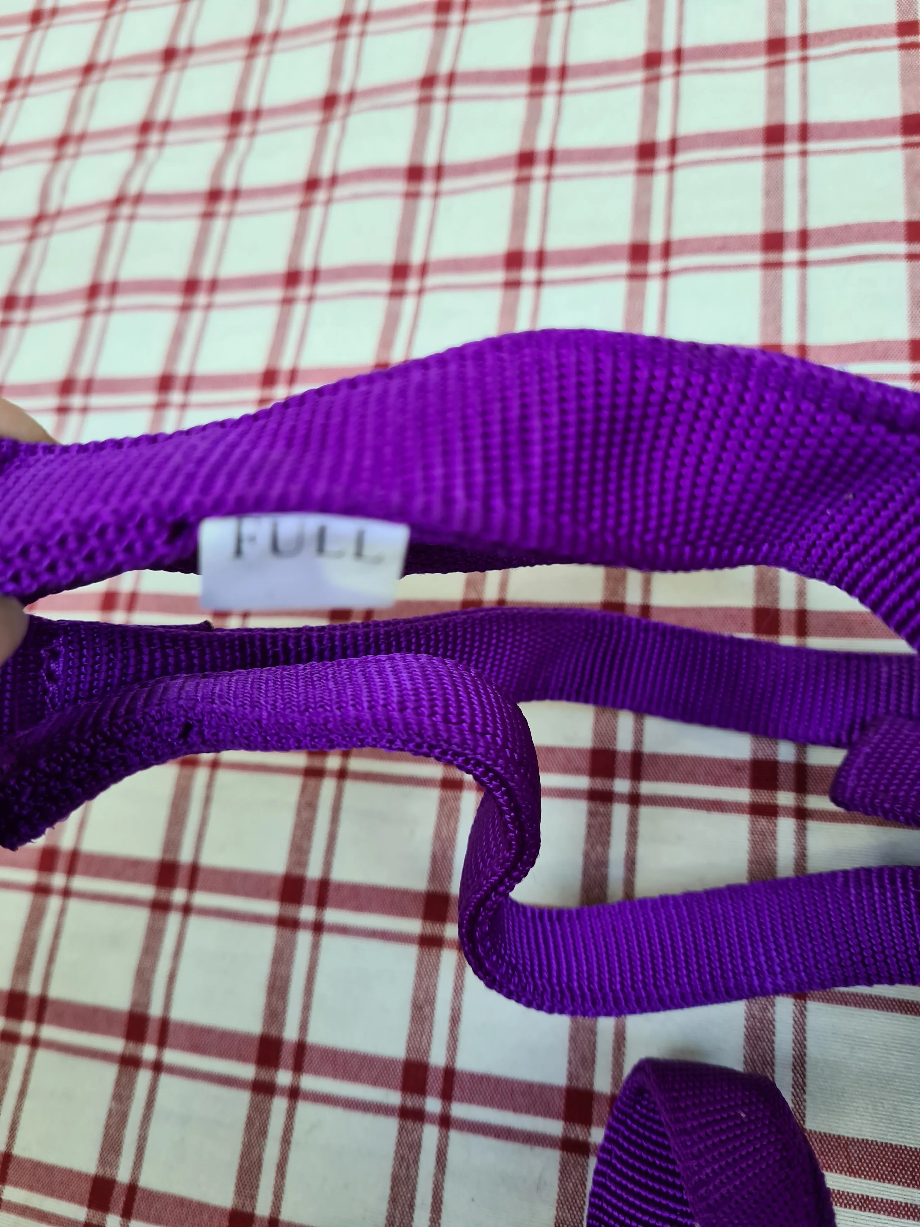 New requisite purple cotton running martingale size full FREE POSTAGE *
