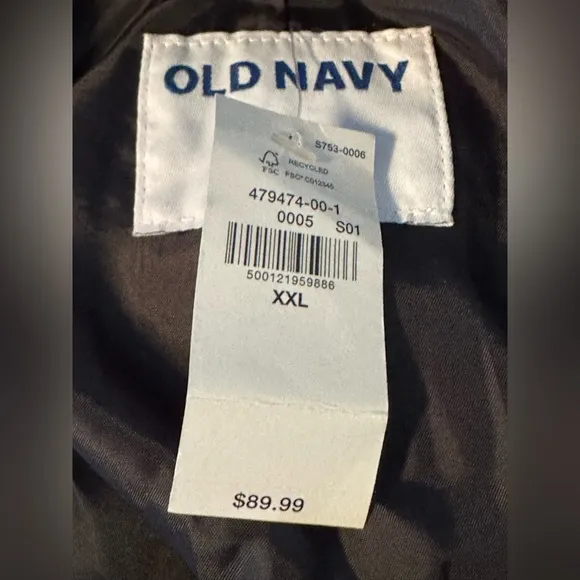 Old Navy Oversized Belted Elegant Gray Women's Coat