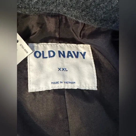 Old Navy Oversized Belted Elegant Gray Women's Coat