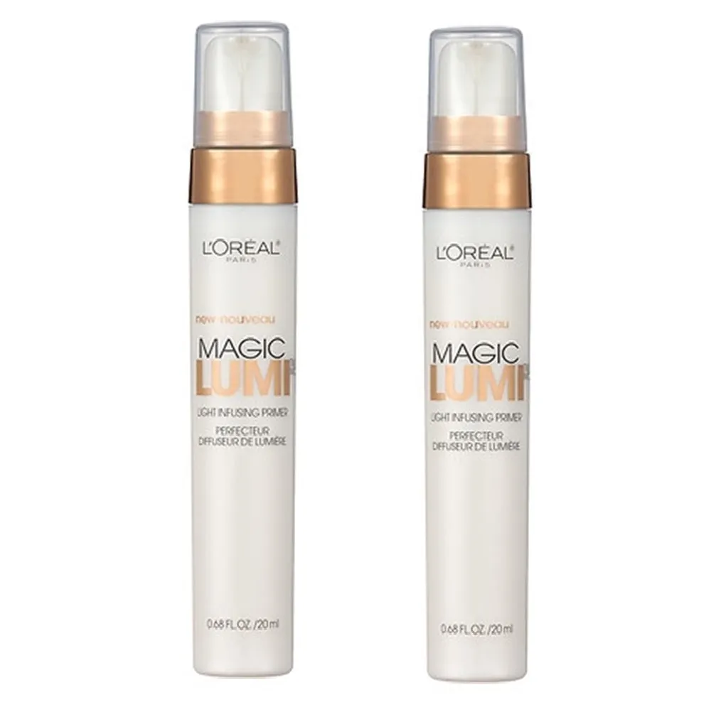 Pack of 2 L'Oreal Paris Magic Lumi Light Infusing Primer # 896