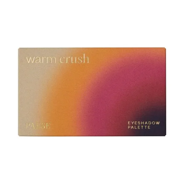 PAESE Eyeshadow palette - Warm crush 11g