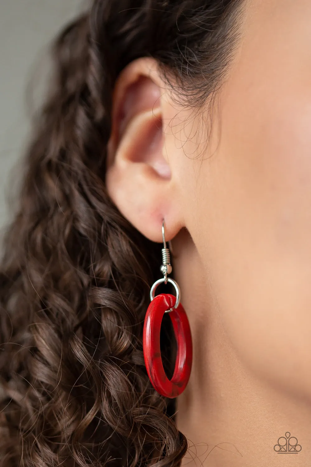 Paparazzi Turn Up The Heat Necklace Red