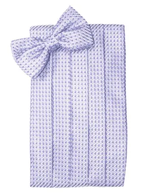 Periwinkle Venetian Kids Cummerbund