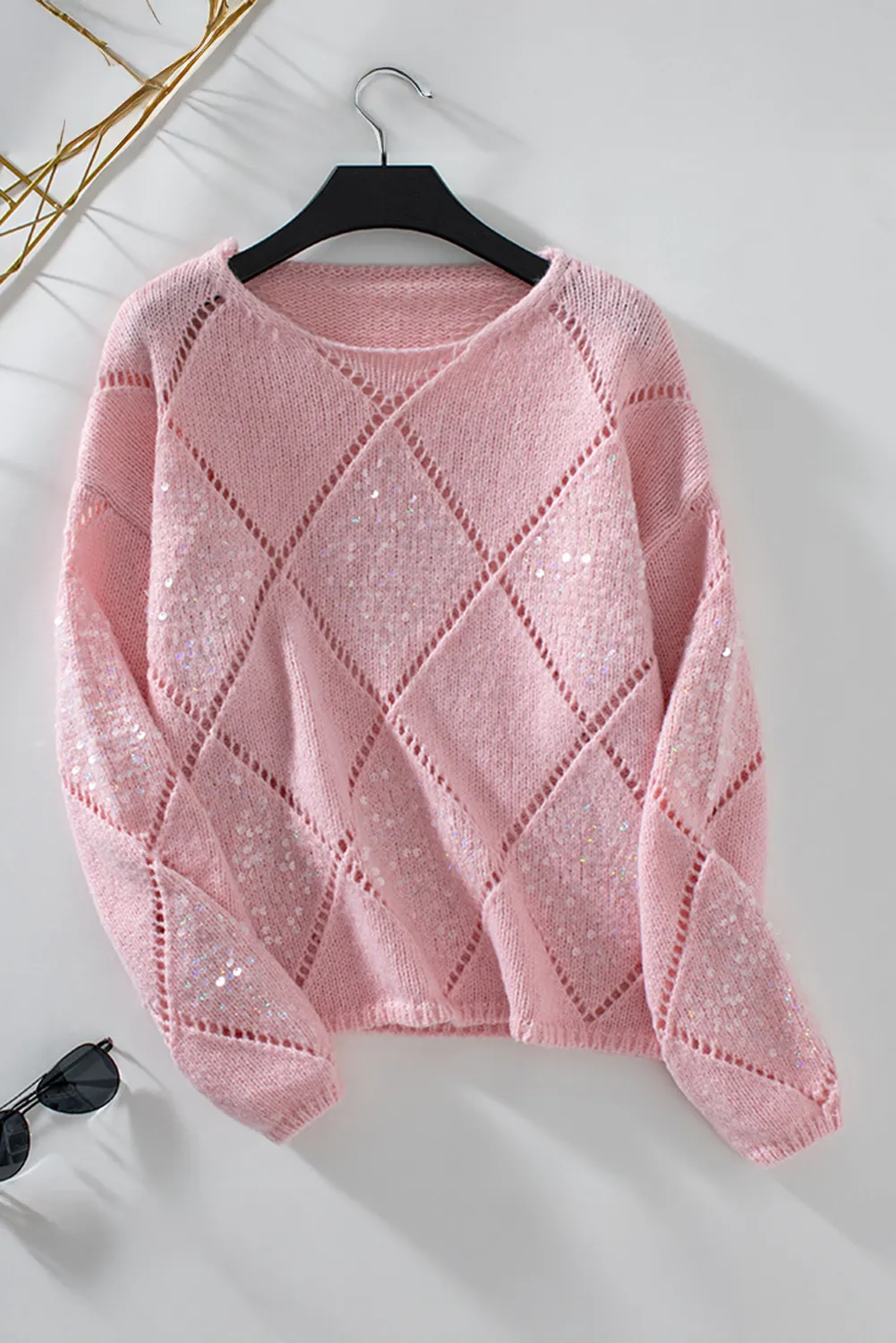 Pink & Sparkle Sweater