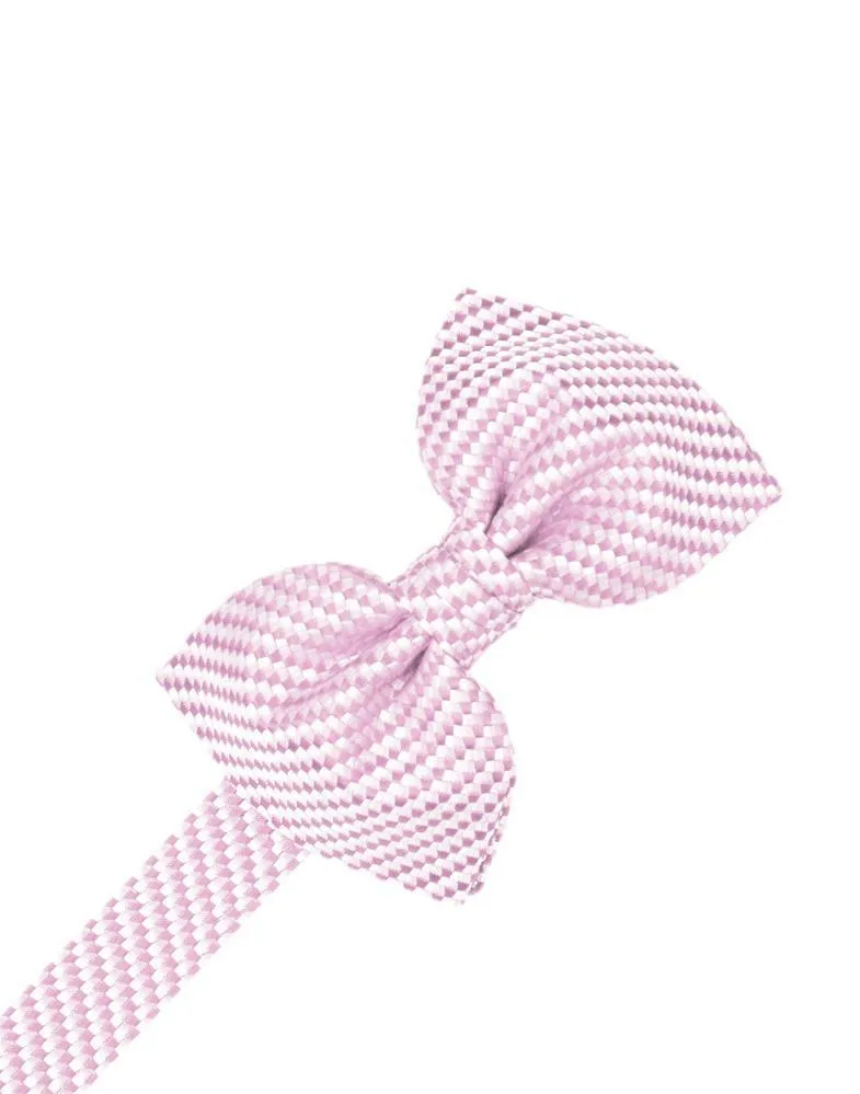 Pink Venetian Kids Bow Tie