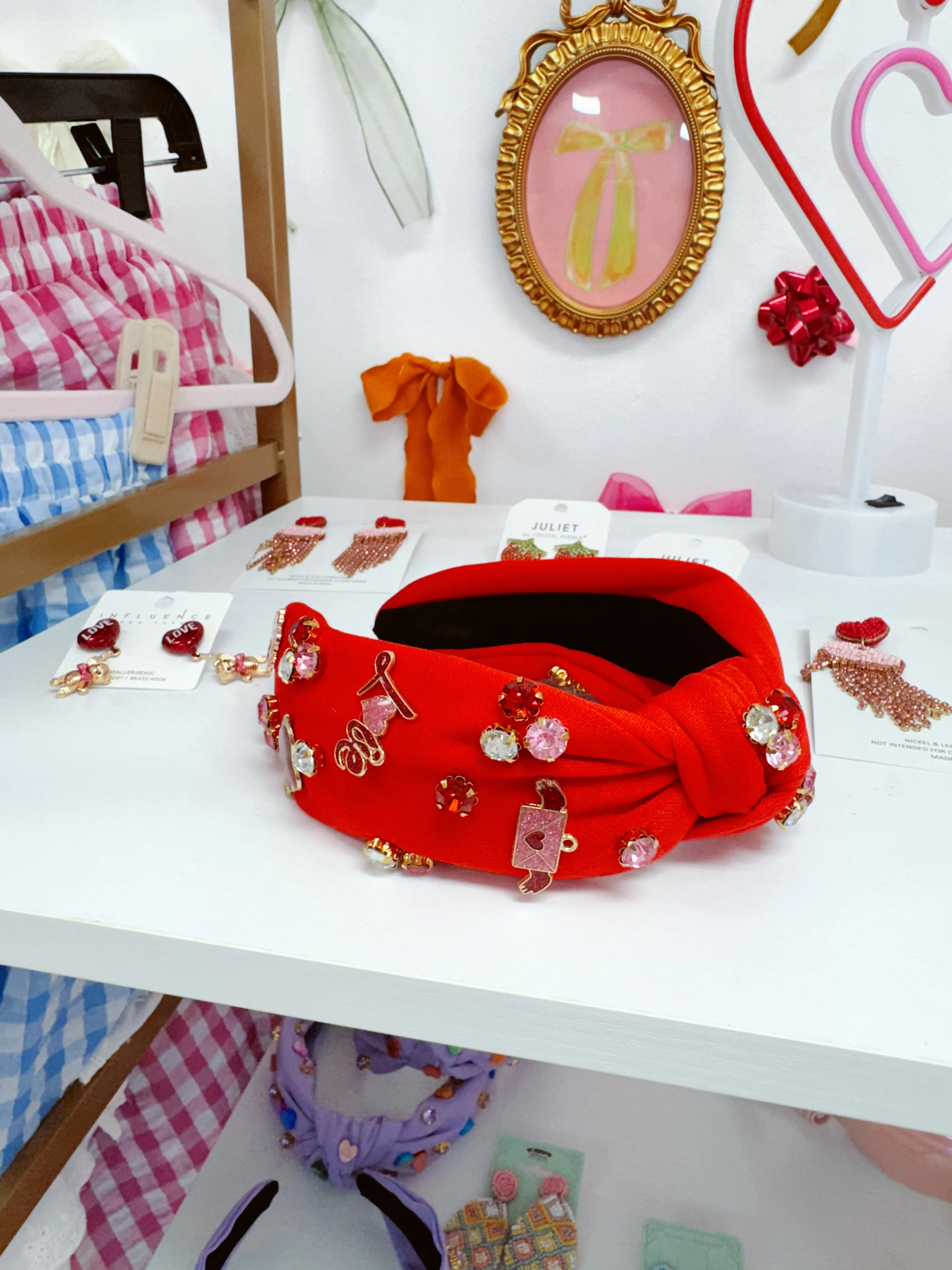 Pinned My Heart Jeweled Headband- 3 Colors