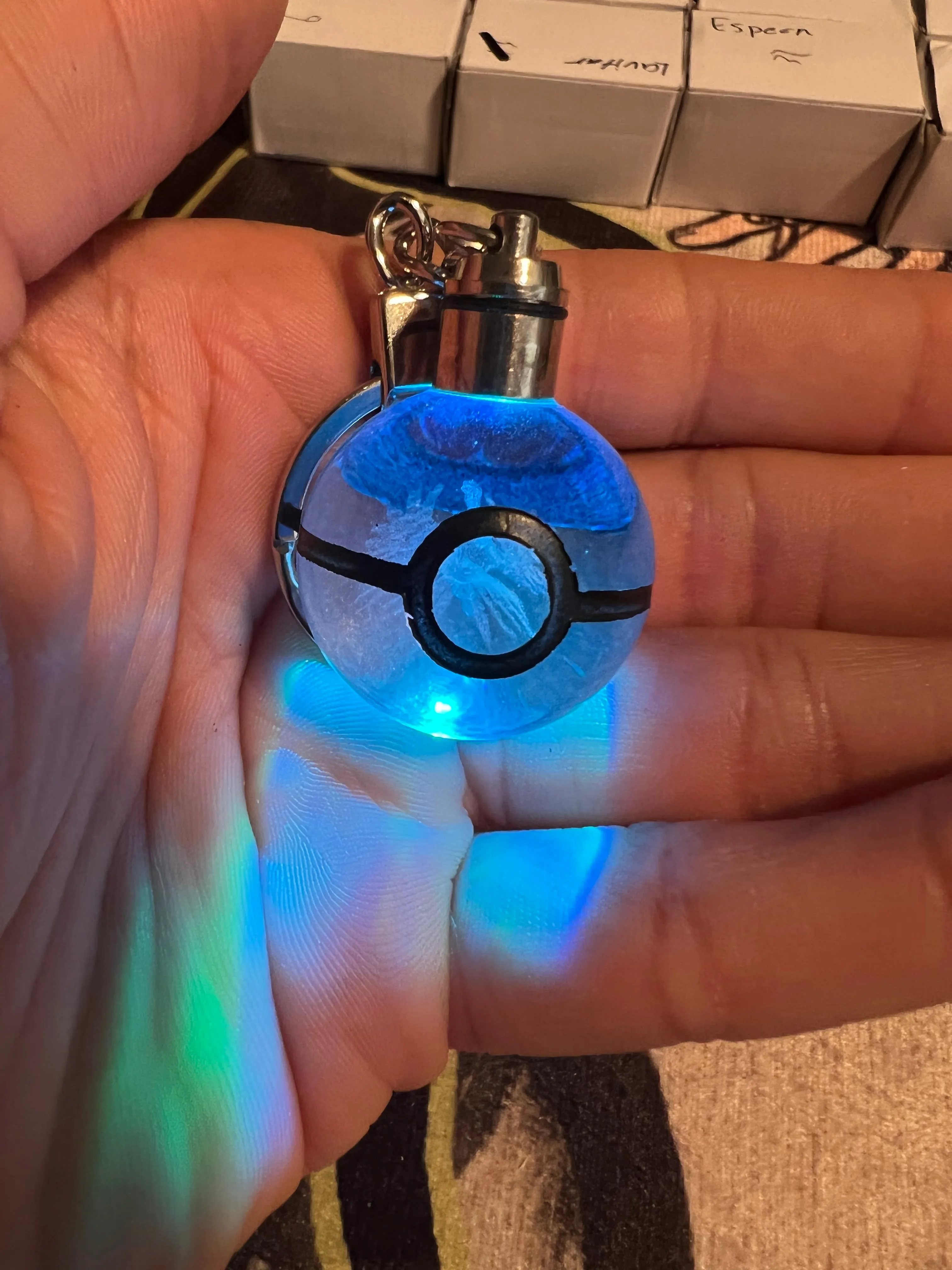 Pokemon Ho-oh LED Light Up Keychain