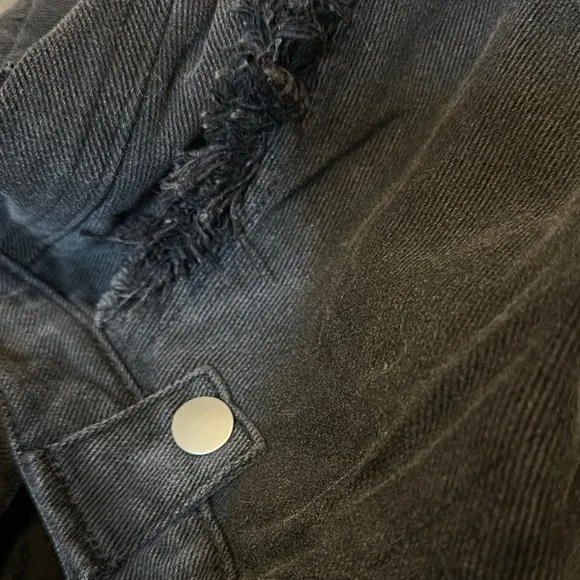 POL Black Cargo Jeans for Women