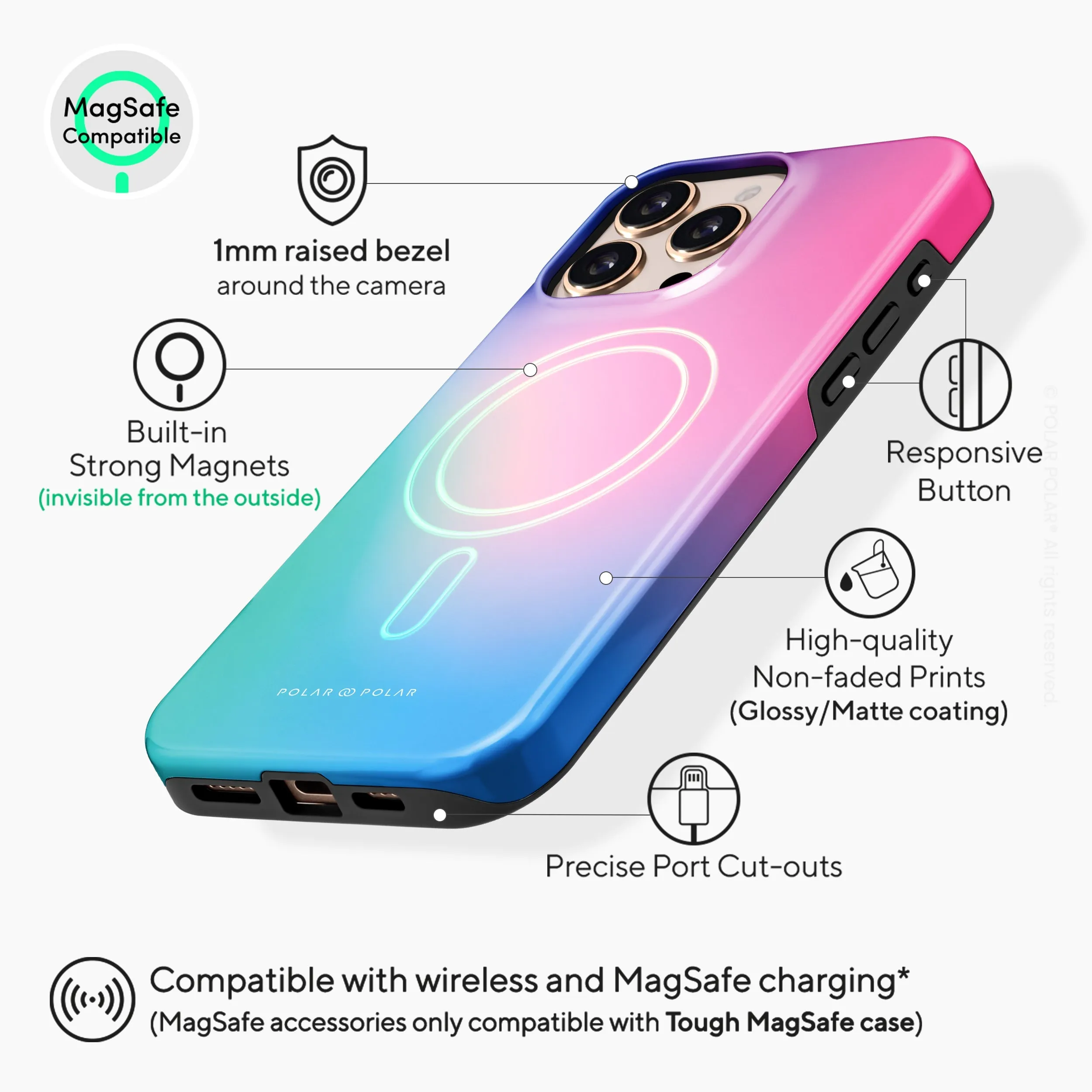 Polar Light - iPhone 16 Pro Max Case