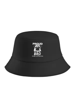 Proud Pug Bro Bucket Hat (1 Colour)