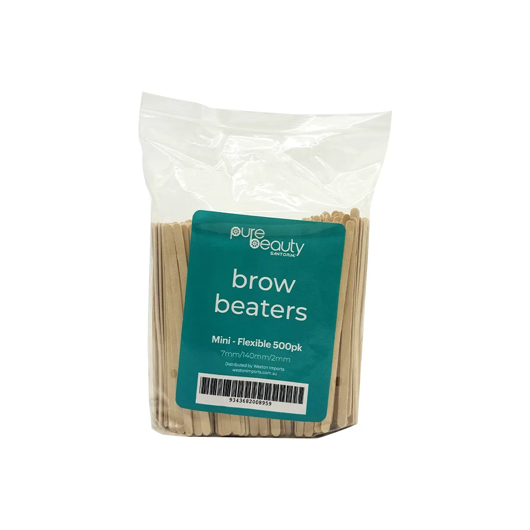 Pure Beauty Mini Flexible Brow Beaters 500 Pack