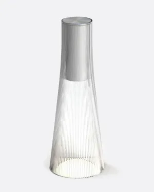Rechargeable Candel Lamp - Silver