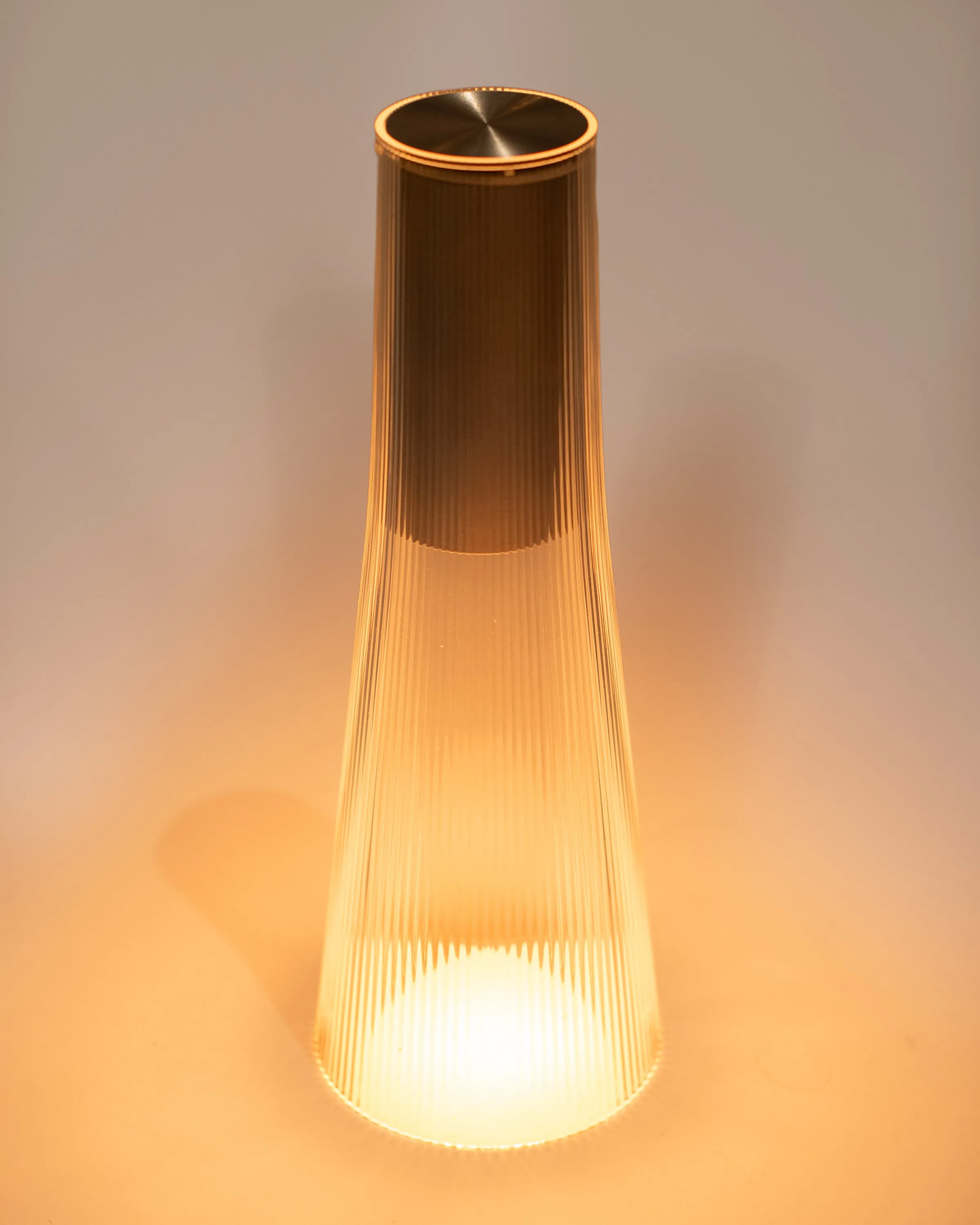 Rechargeable Candel Lamp - Silver