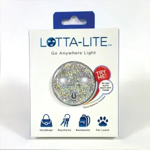 Rhinestone Keychain Flashlight