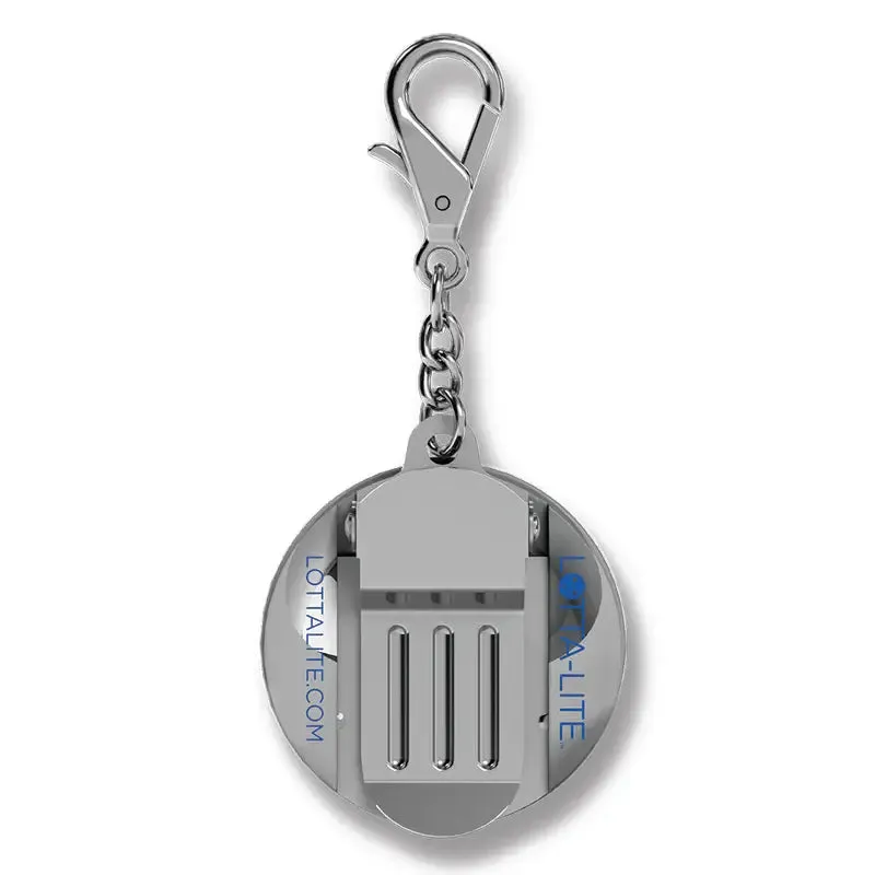 Rhinestone Keychain Flashlight