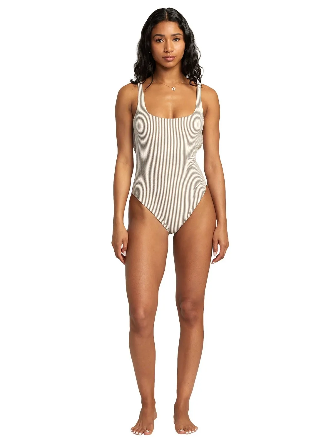 RVCA Ladies Linear Staple One-Piece