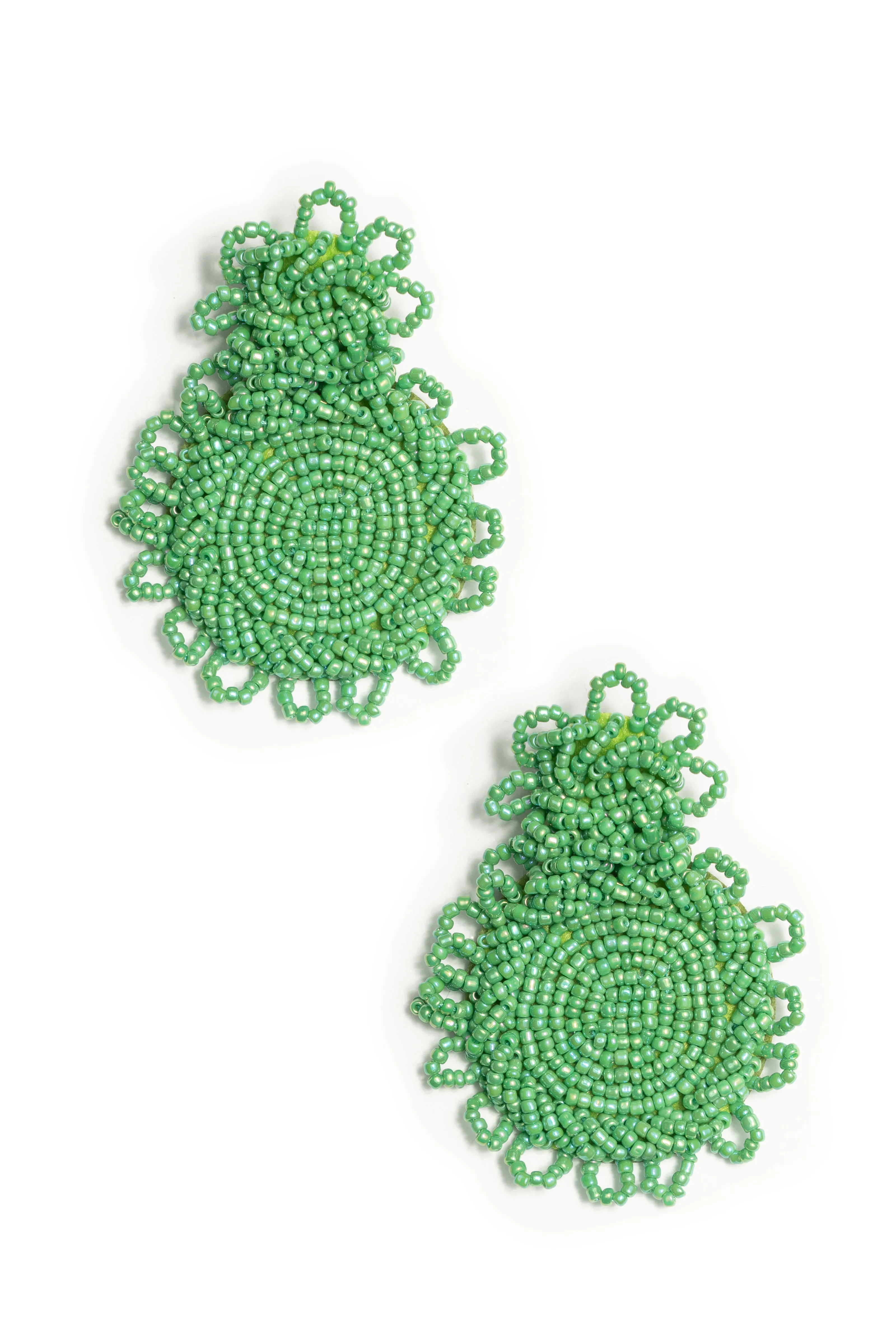 SASHA EARRINGS in green