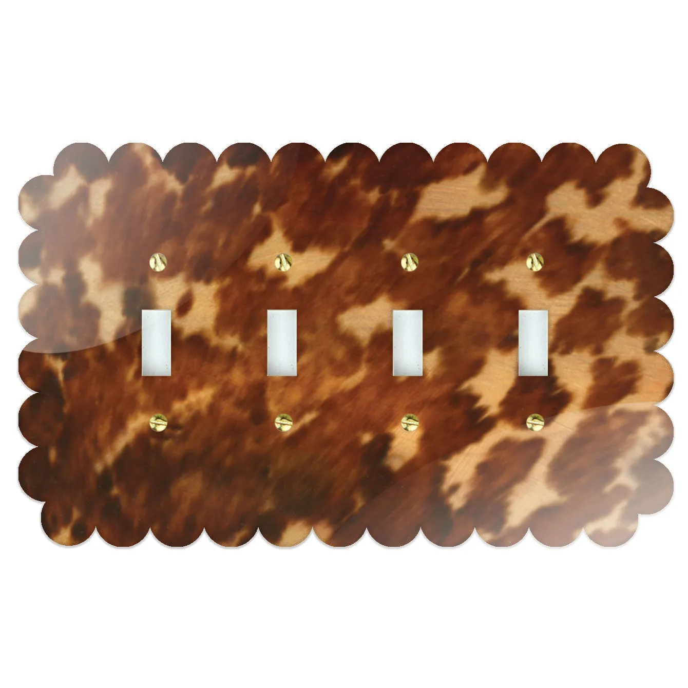 Sassy Switch Plates, Acrylic | Tortoise