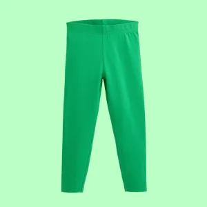 ScandiBugs Own Label Organic Leggings - Tropical Green