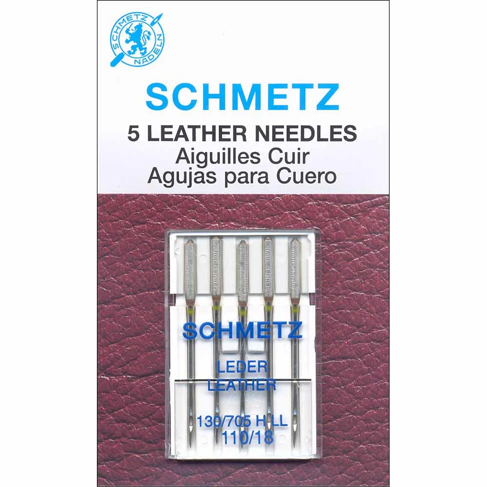 SCHMETZ 1786 Leather Needles Carded - 110/18 - 5 count