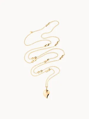 SIGNATURE Necklace Drop 18K yellow gold