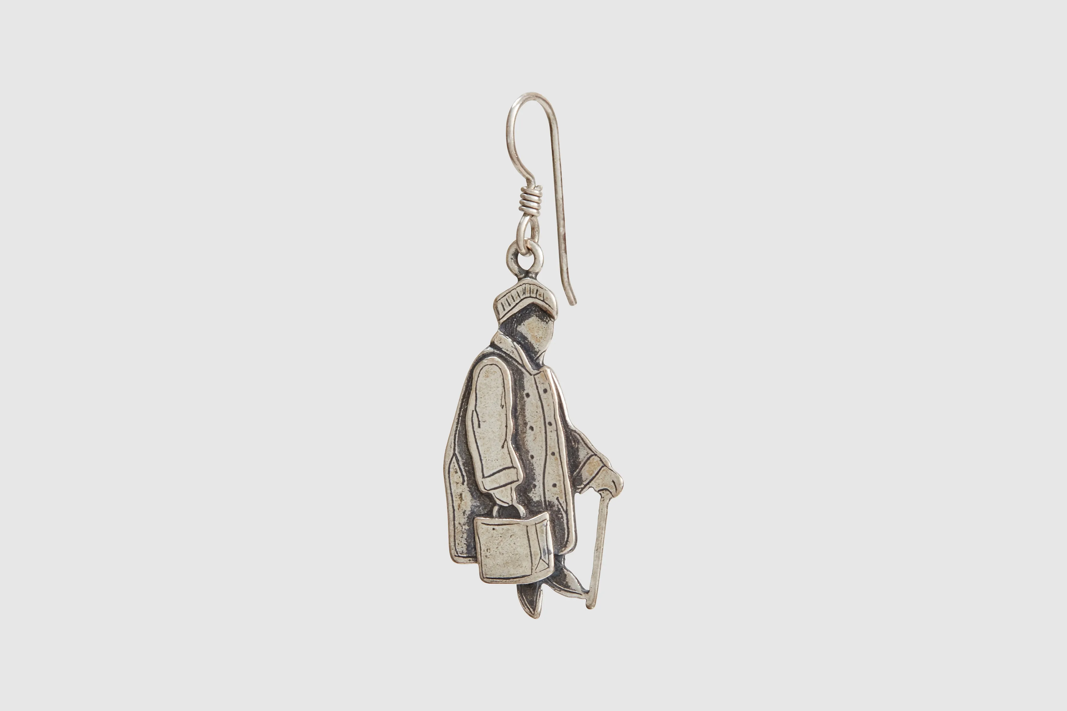 Silver "Flasher" Earrings