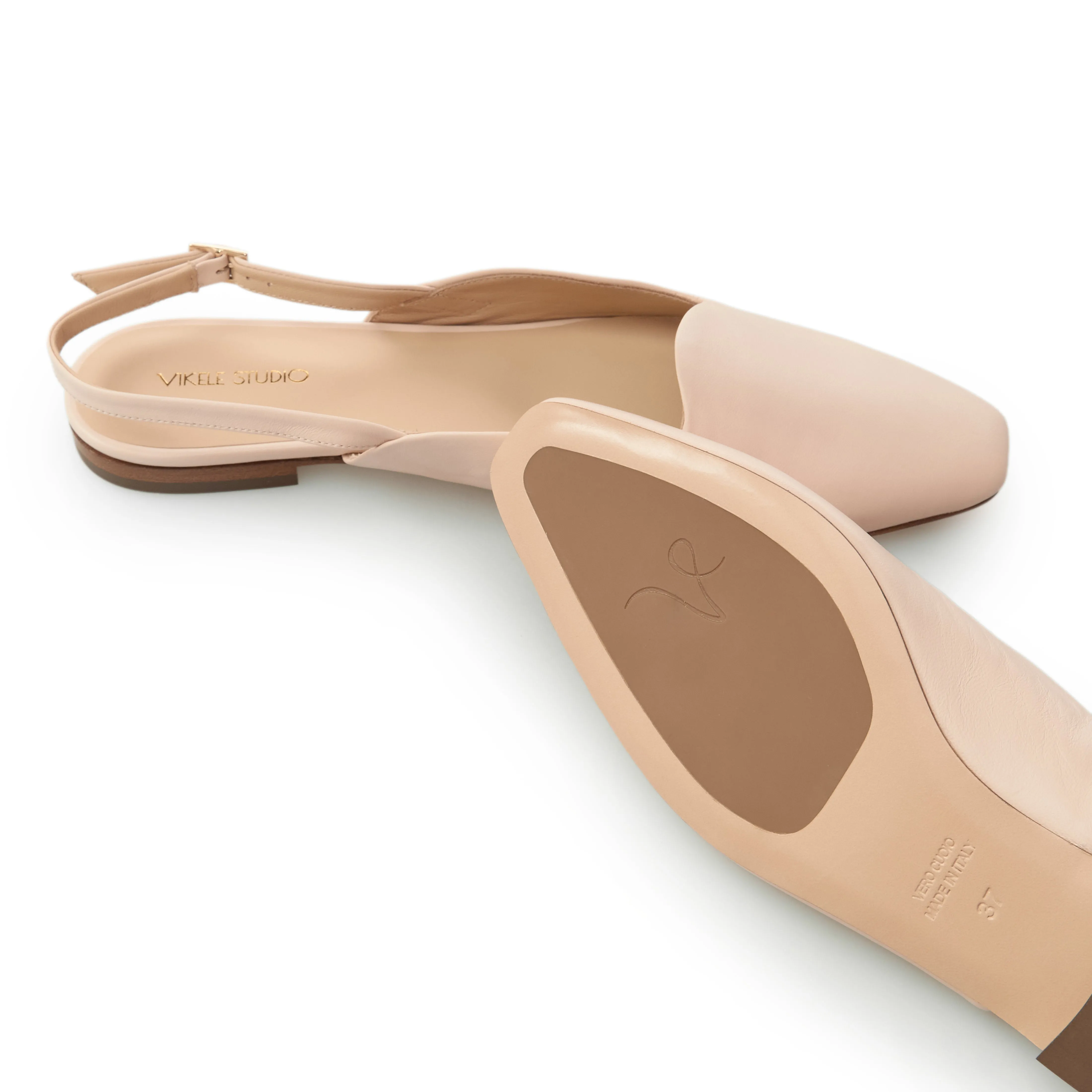 Slingback flats