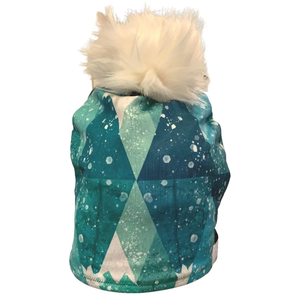 Snowy Summit Fleece Lined Hat