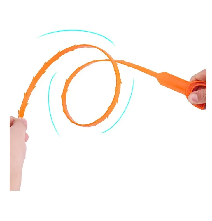 Sonda Destapa Cañería Sifones Limpiar Pelos Fácil Flexible