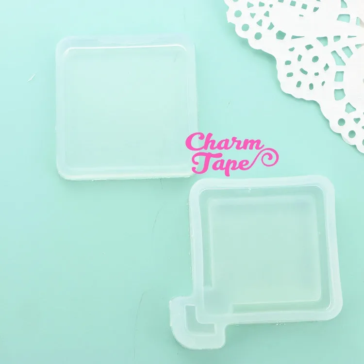 Square UV Resin Mold, Resin Shaker Mold, Epoxy, Shaker Mold Silicone Silicon flexible mold