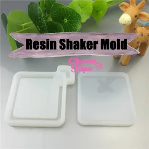 Square UV Resin Mold, Resin Shaker Mold, Epoxy, Shaker Mold Silicone Silicon flexible mold
