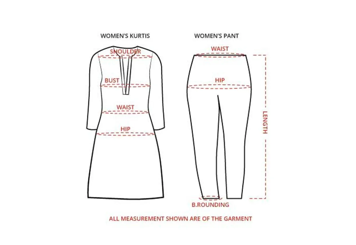 Stylish Georgette Kurti & Palazzo (Set ) With Digital Fabric Mix Match