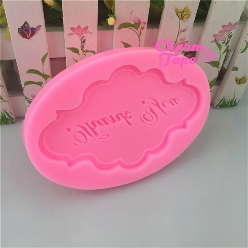 Thank You Food Grade Silicon silicone mold for uv resin /cake/ Fondant flexible mold H3967