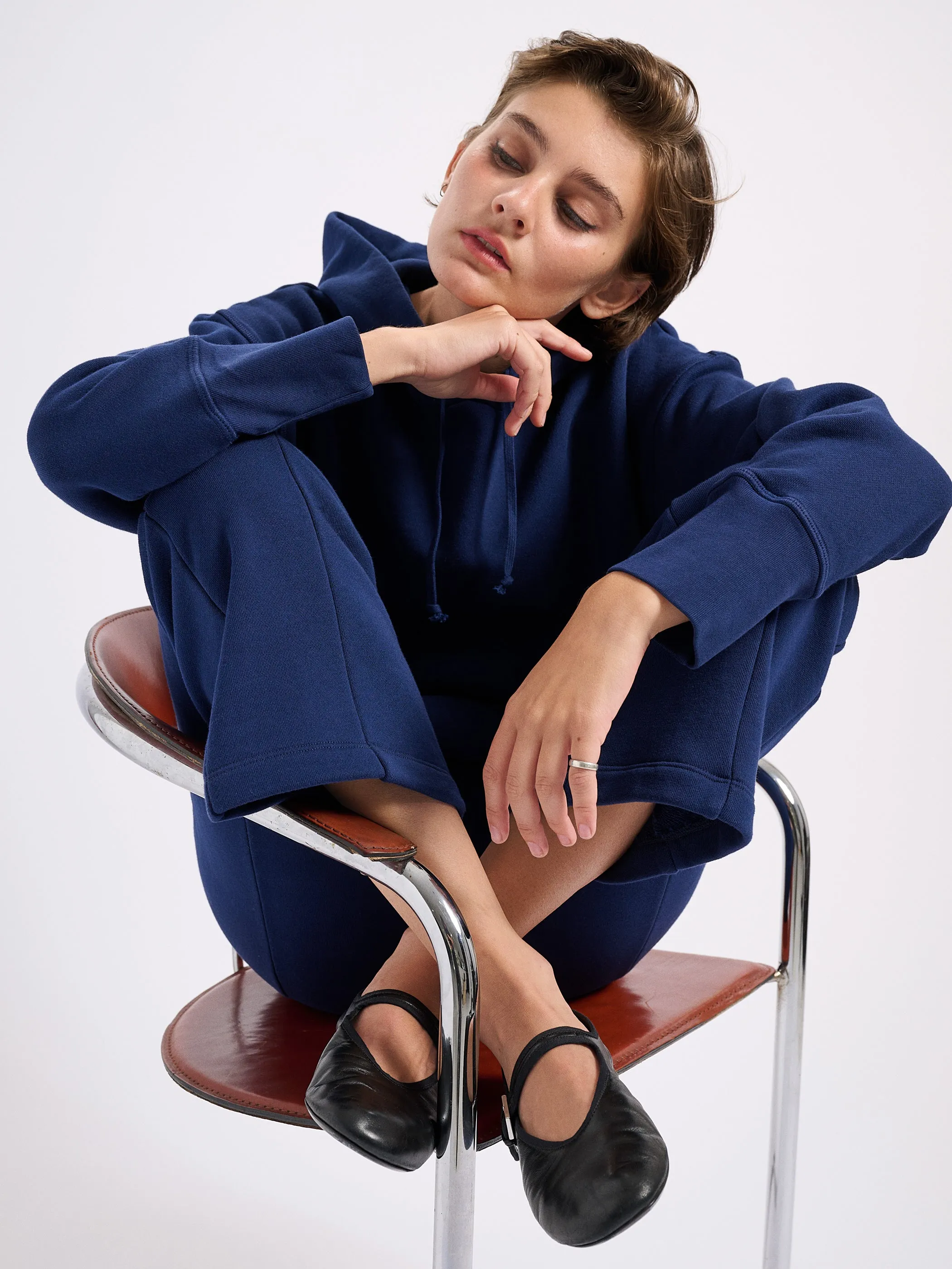 The Fili Kick Flare Pants in French Terry