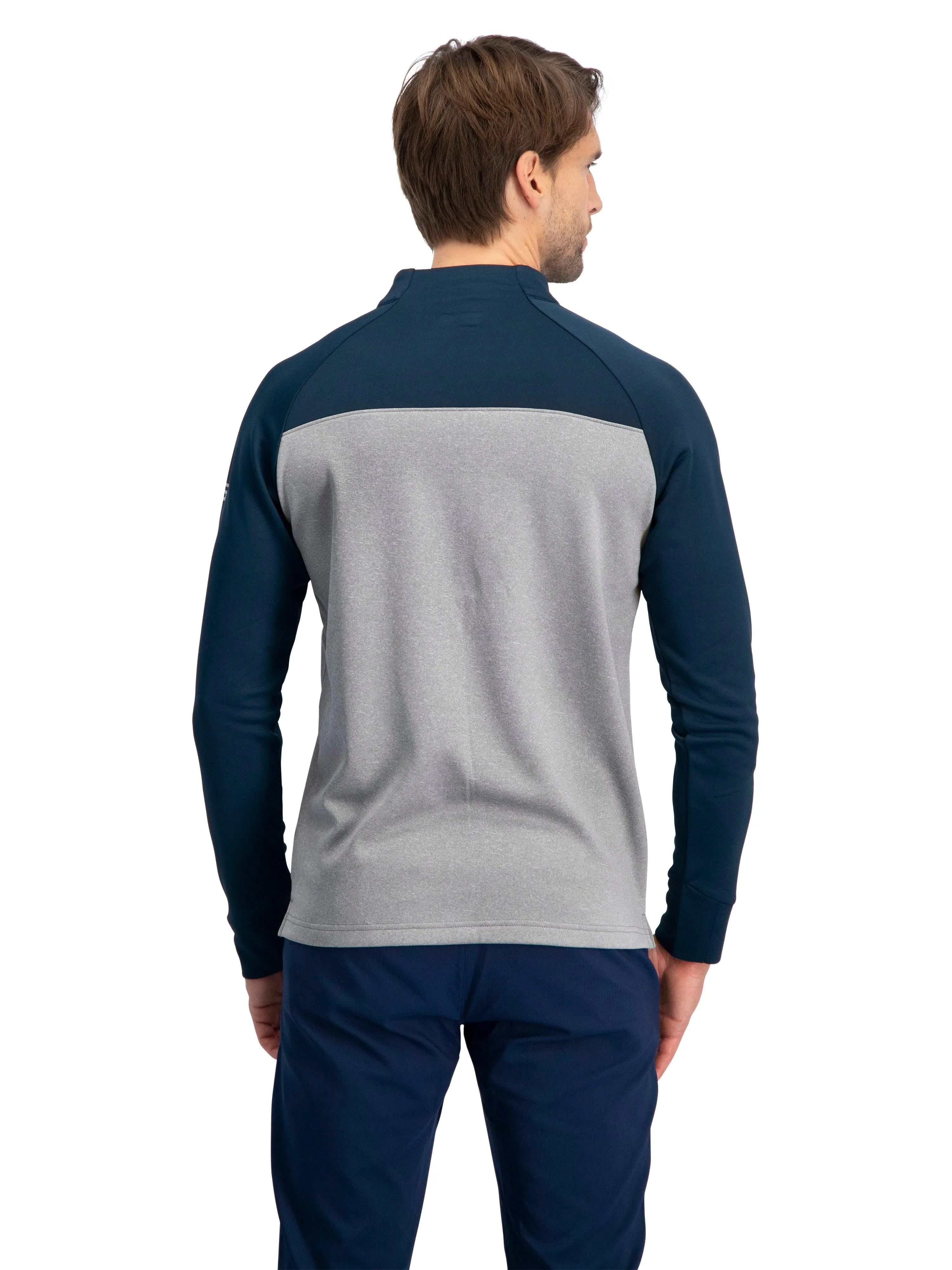 Two Tone Half-Zip Golf Pullover