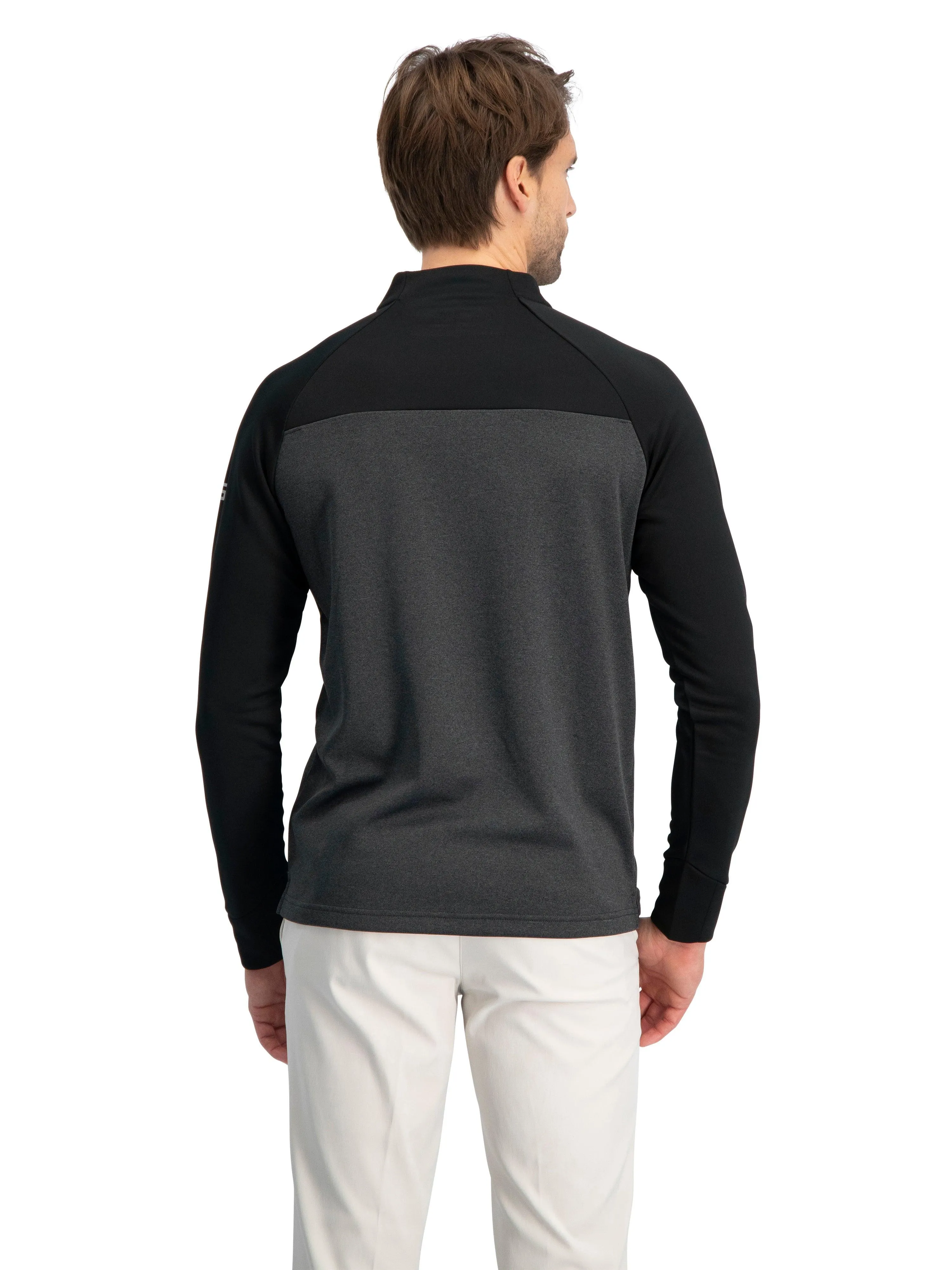 Two Tone Half-Zip Golf Pullover