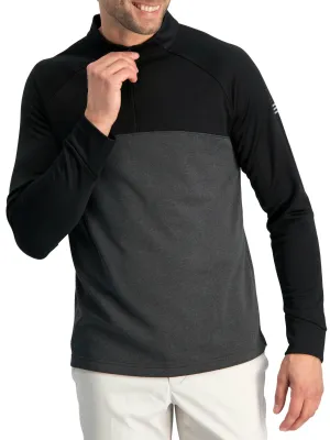 Two Tone Half-Zip Golf Pullover