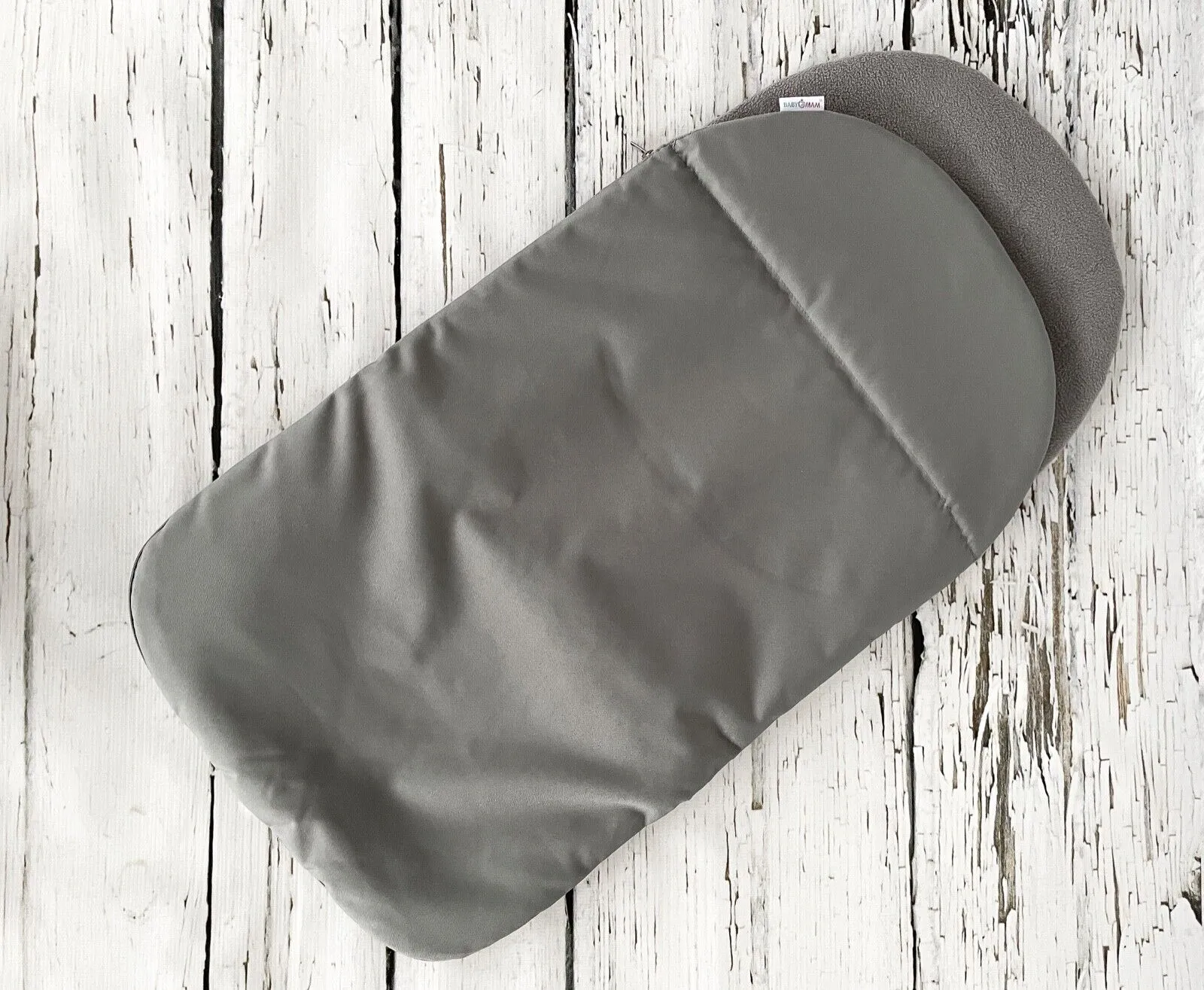 Universal Footmuff Fleece Pushchair Stroller Buggy Car seat Plain/Grey