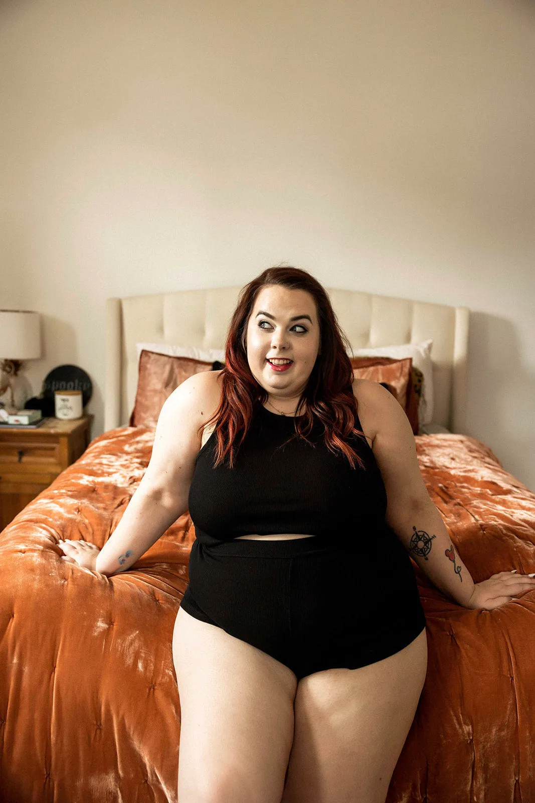 vada winter x discreture rib tank in black