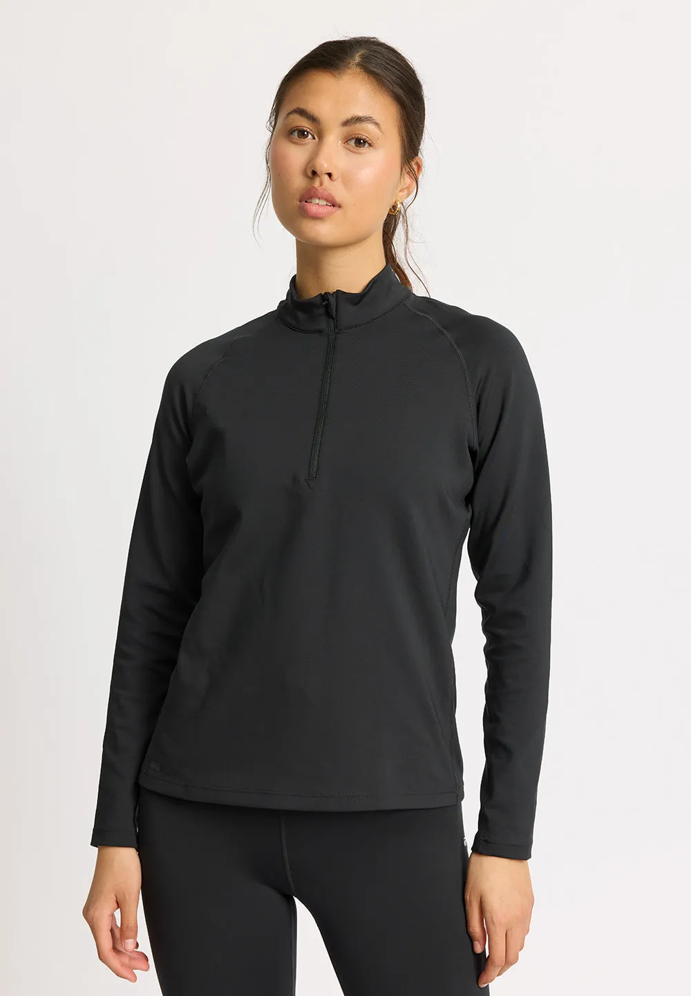 Verbier half zip - black
