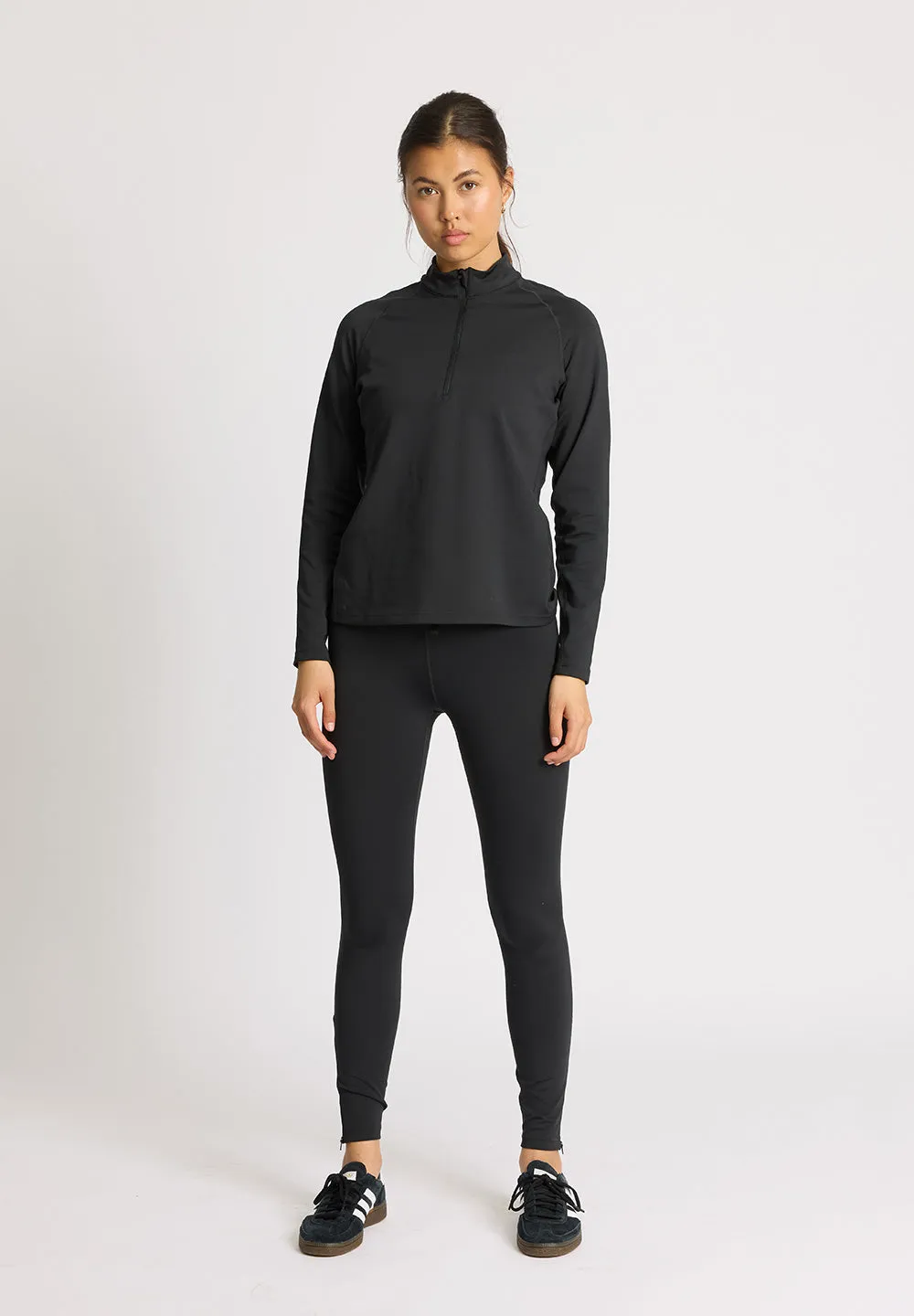 Verbier half zip - black