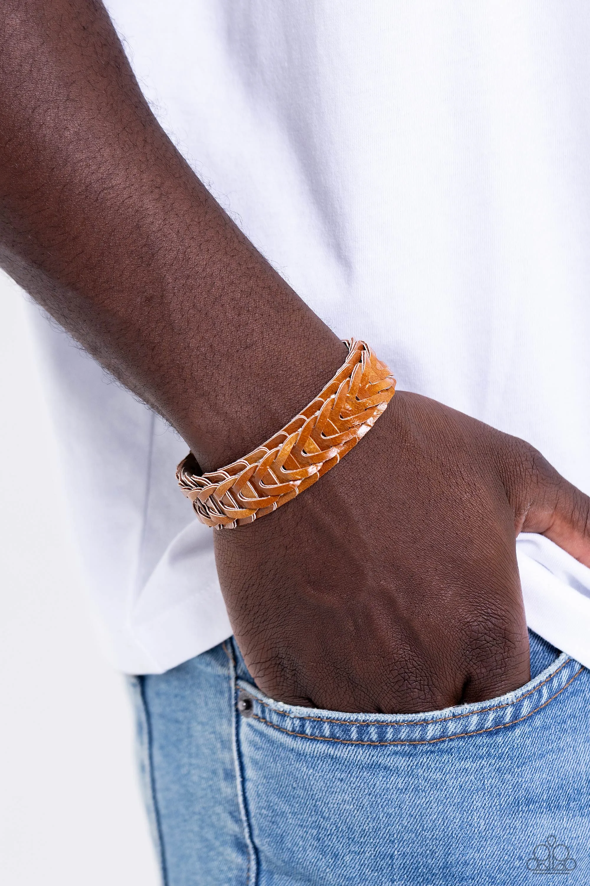 Western Nomad - Brown Bracelet
